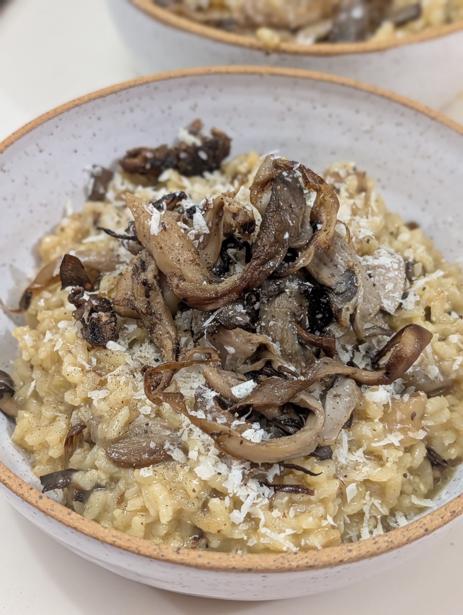Mushroom risotto